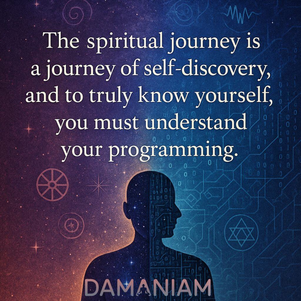 Spiritual Journey 101 understand yourself better by understanding your Programming DaManIAm